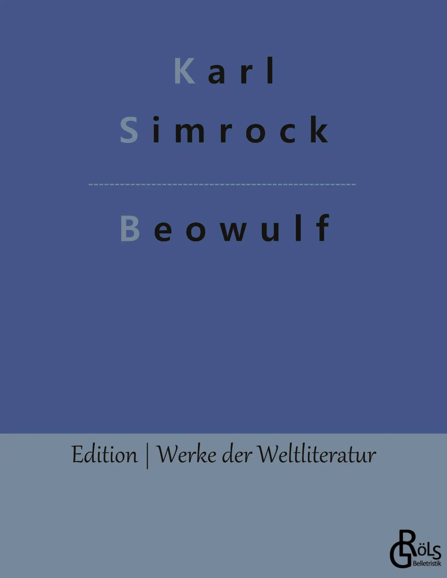 Cover: 9783988281883 | Beowulf | Karl Simrock | Taschenbuch | 112 S. | Deutsch | 2022
