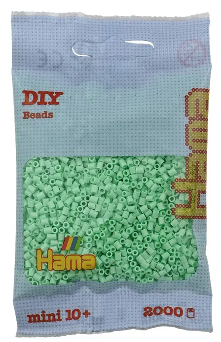 Cover: 28178501983 | Hama 501-98 - DIY Bügelperlen, ca. 2000 Stück, Pastell-Mint | Deutsch