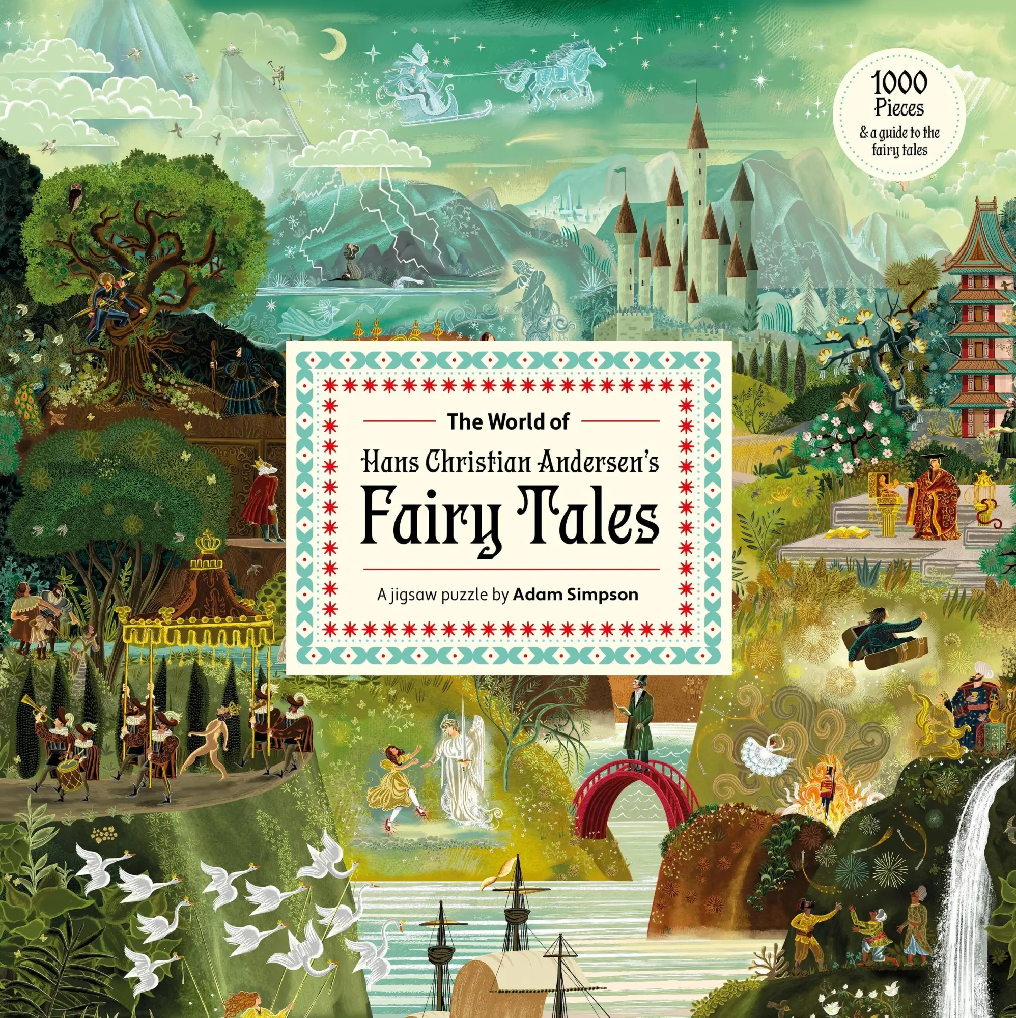 Cover: 9781399631983 | The World of Hans Christian Andersen's Fairy Tales: A 1000-Piece...