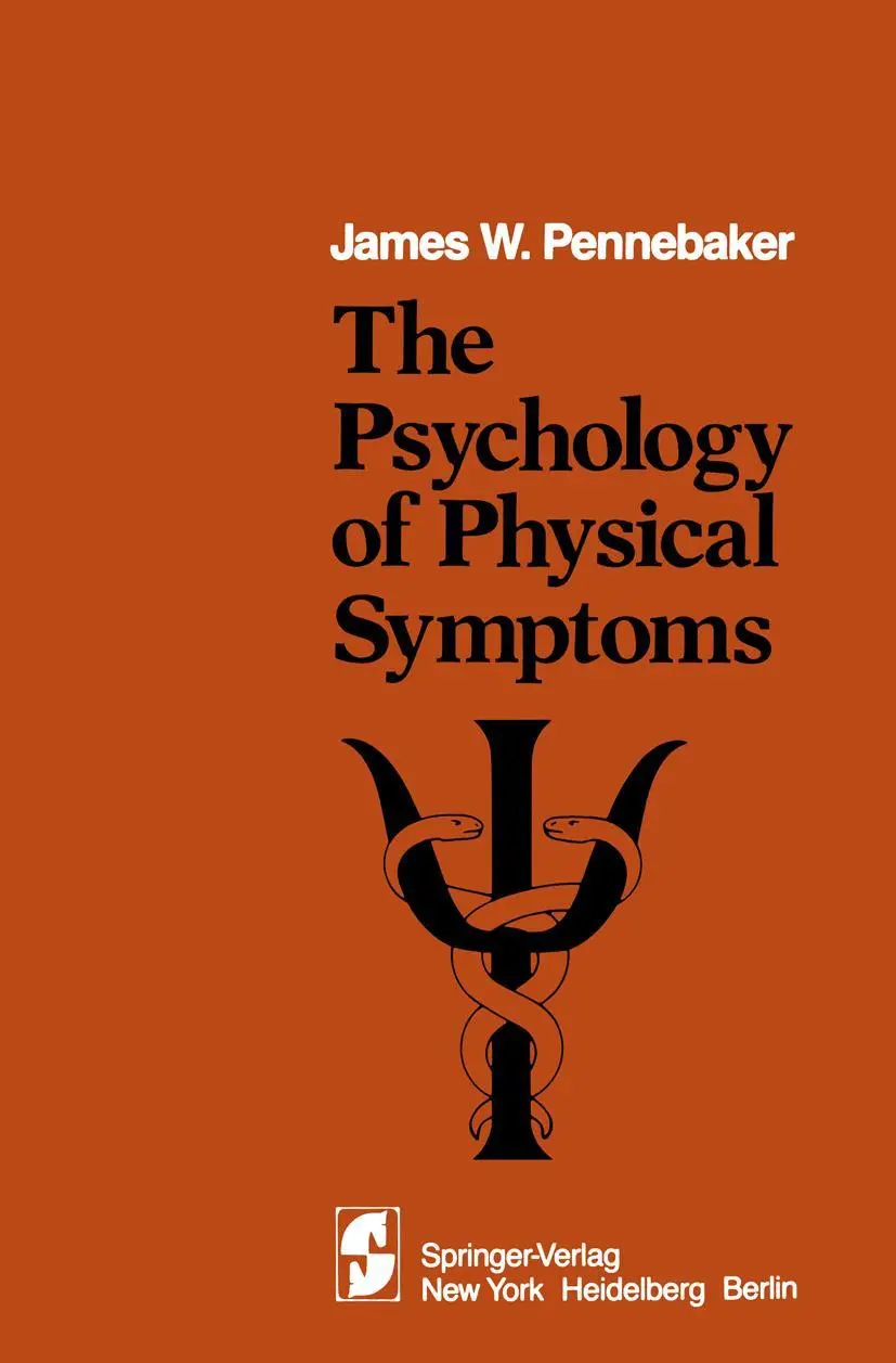 Cover: 9781461381983 | The Psychology of Physical Symptoms | J. W. Pennebaker | Taschenbuch