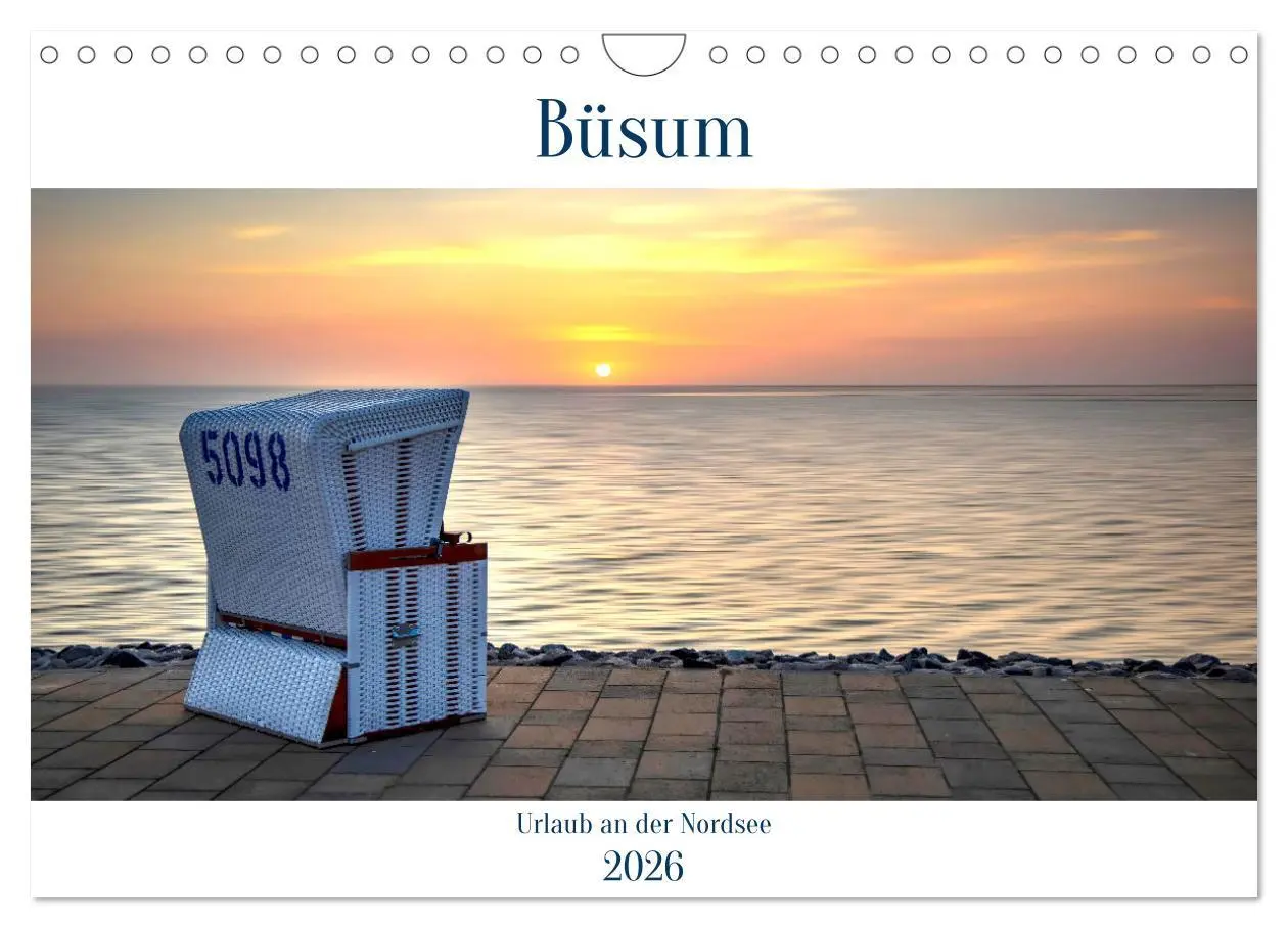 Cover: 9783457601983 | Büsum - Urlaub an der Nordsee (Wandkalender 2026 DIN A4 quer),...