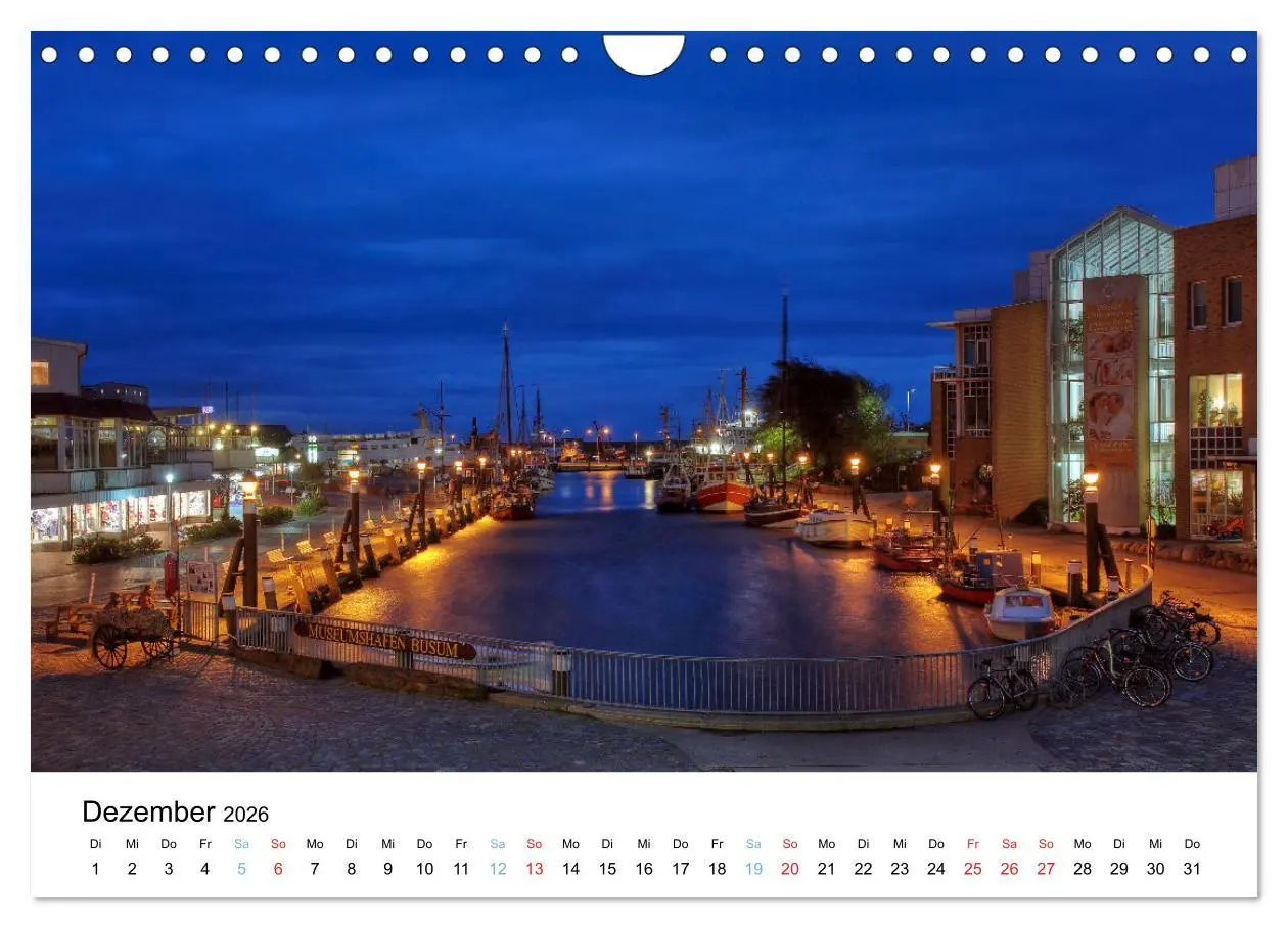 Bild: 9783457601983 | Büsum - Urlaub an der Nordsee (Wandkalender 2026 DIN A4 quer),...