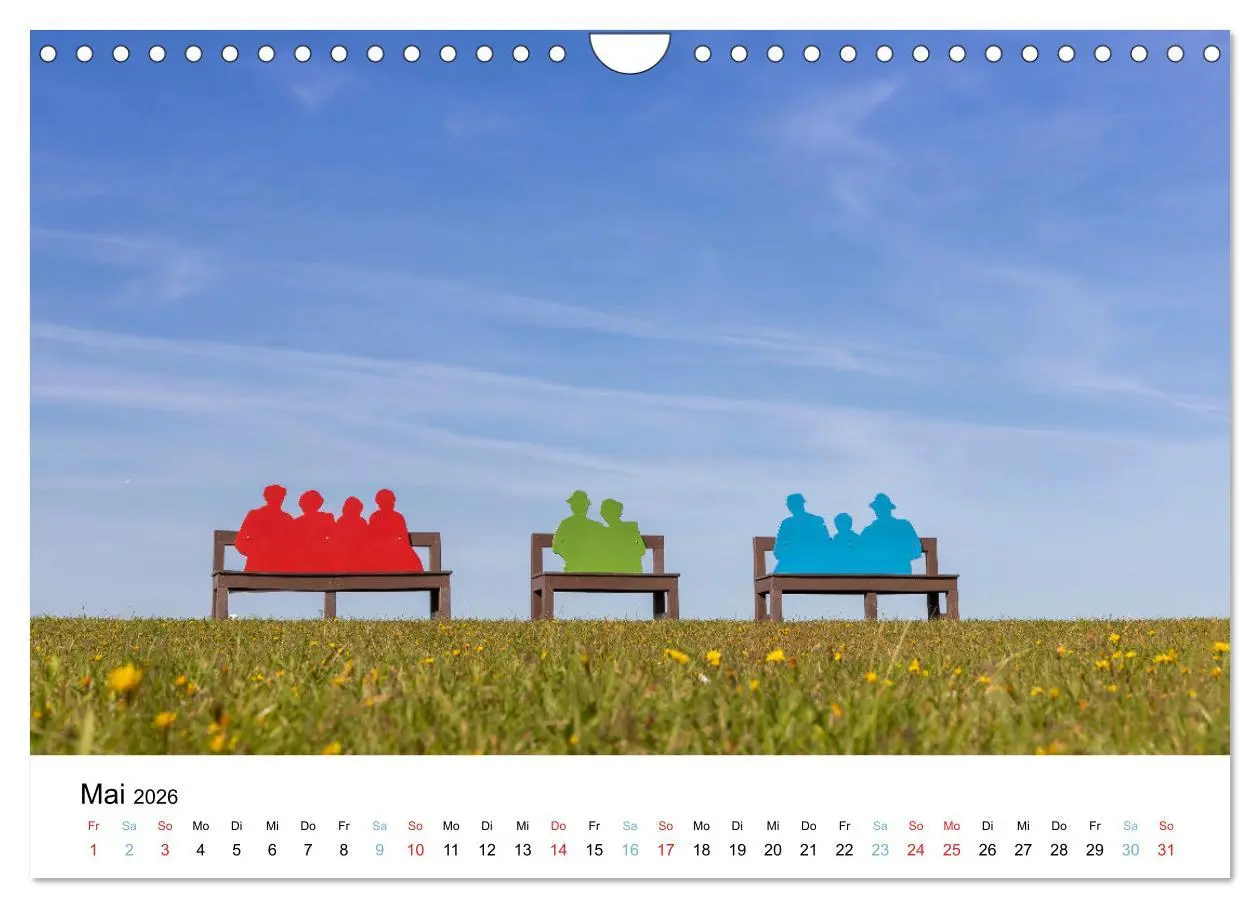 Bild: 9783457601983 | Büsum - Urlaub an der Nordsee (Wandkalender 2026 DIN A4 quer),...
