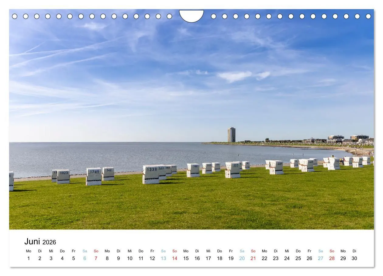 Bild: 9783457601983 | Büsum - Urlaub an der Nordsee (Wandkalender 2026 DIN A4 quer),...