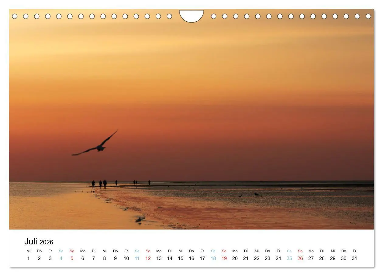 Bild: 9783457601983 | Büsum - Urlaub an der Nordsee (Wandkalender 2026 DIN A4 quer),...