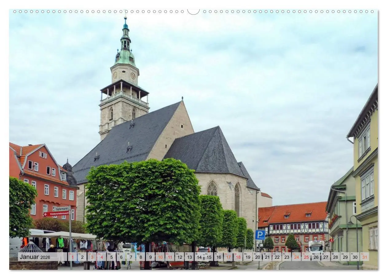 Bild: 9783457771983 | Bad Langensalza - Die Kur- und Gartenstadt (hochwertiger Premium...