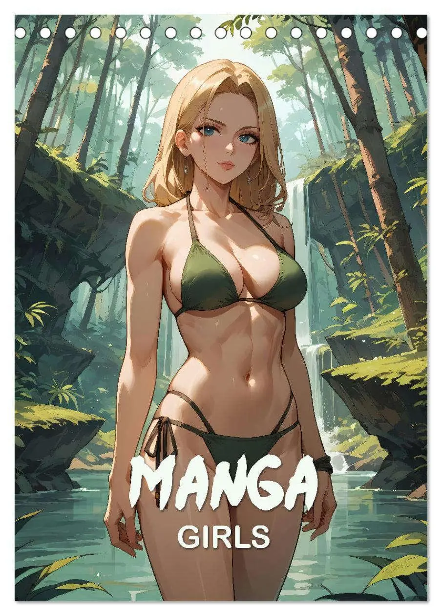Cover: 9783516241983 | Manga Beauties - 12 Schönheiten im Manga-Stil (Tischkalender 2026...