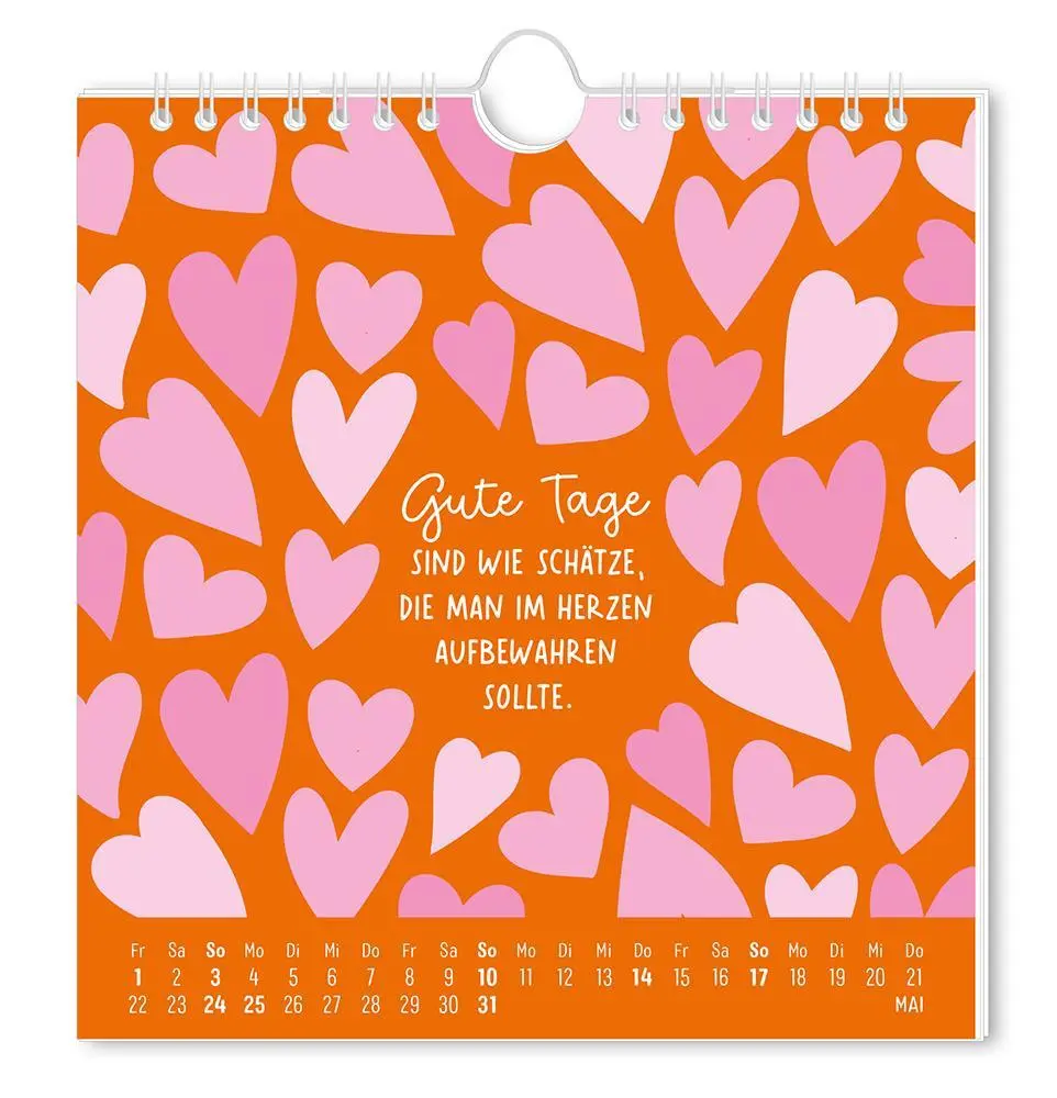 Bild: 9783986361983 | Postkartenkalender 2026 Herzensjahr | Postkartenkalender | Original
