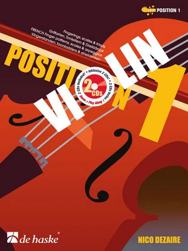 Cover: 9790035221983 | Violin Position 1 | Fingerings, scales &amp; triads | Nico Dezaire | 2012