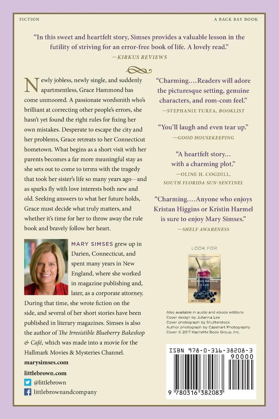 Rückseite: 9780316382083 | The Rules of Love &amp; Grammar | Mary Simses | Taschenbuch | Englisch
