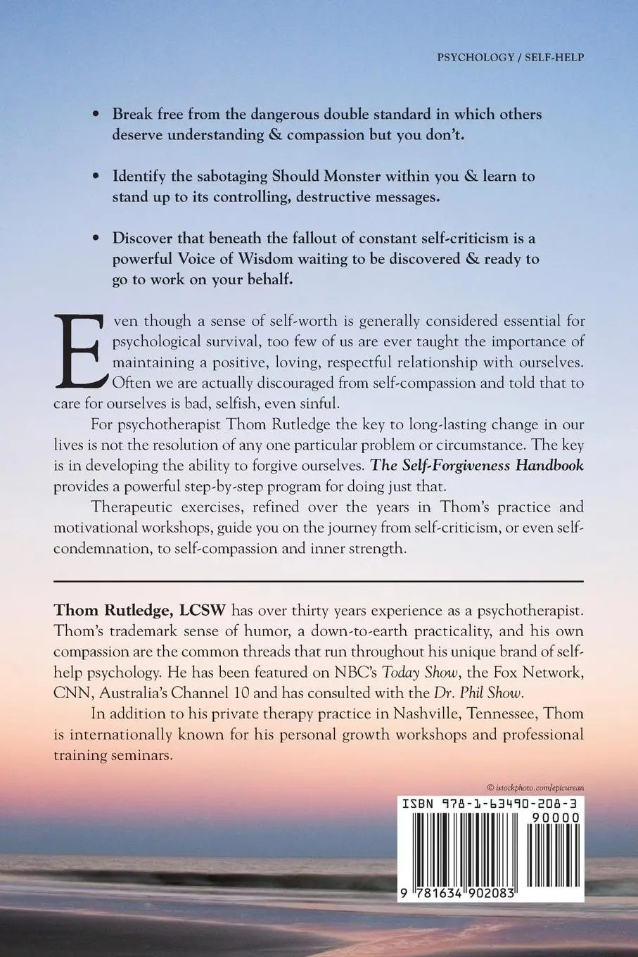 Rückseite: 9781634902083 | THE SELF-FORGIVENESS HANDBOOK | Thom Rutledge | Taschenbuch | Englisch