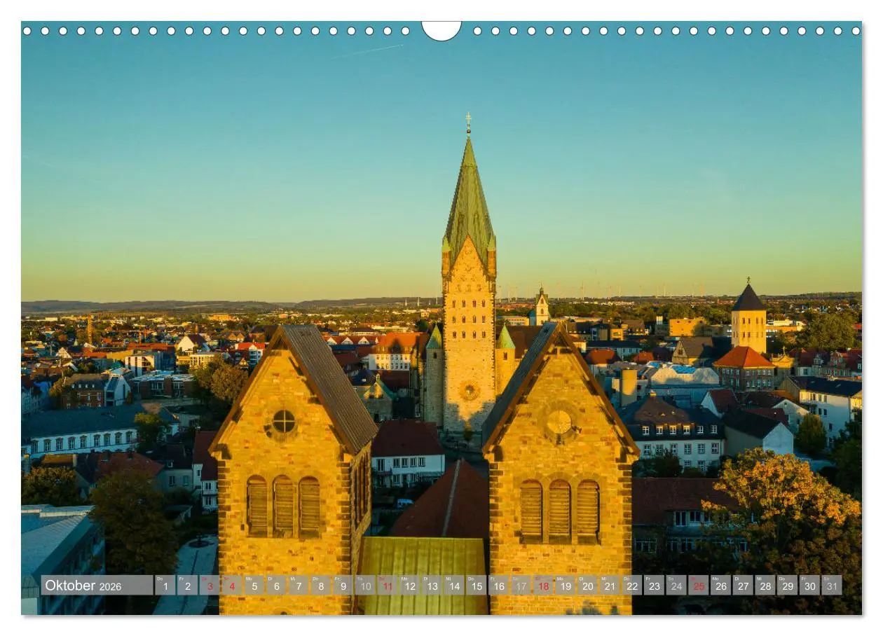 Bild: 9783457972083 | Ein Blick auf Paderborn (Wandkalender 2026 DIN A3 quer), CALVENDO...