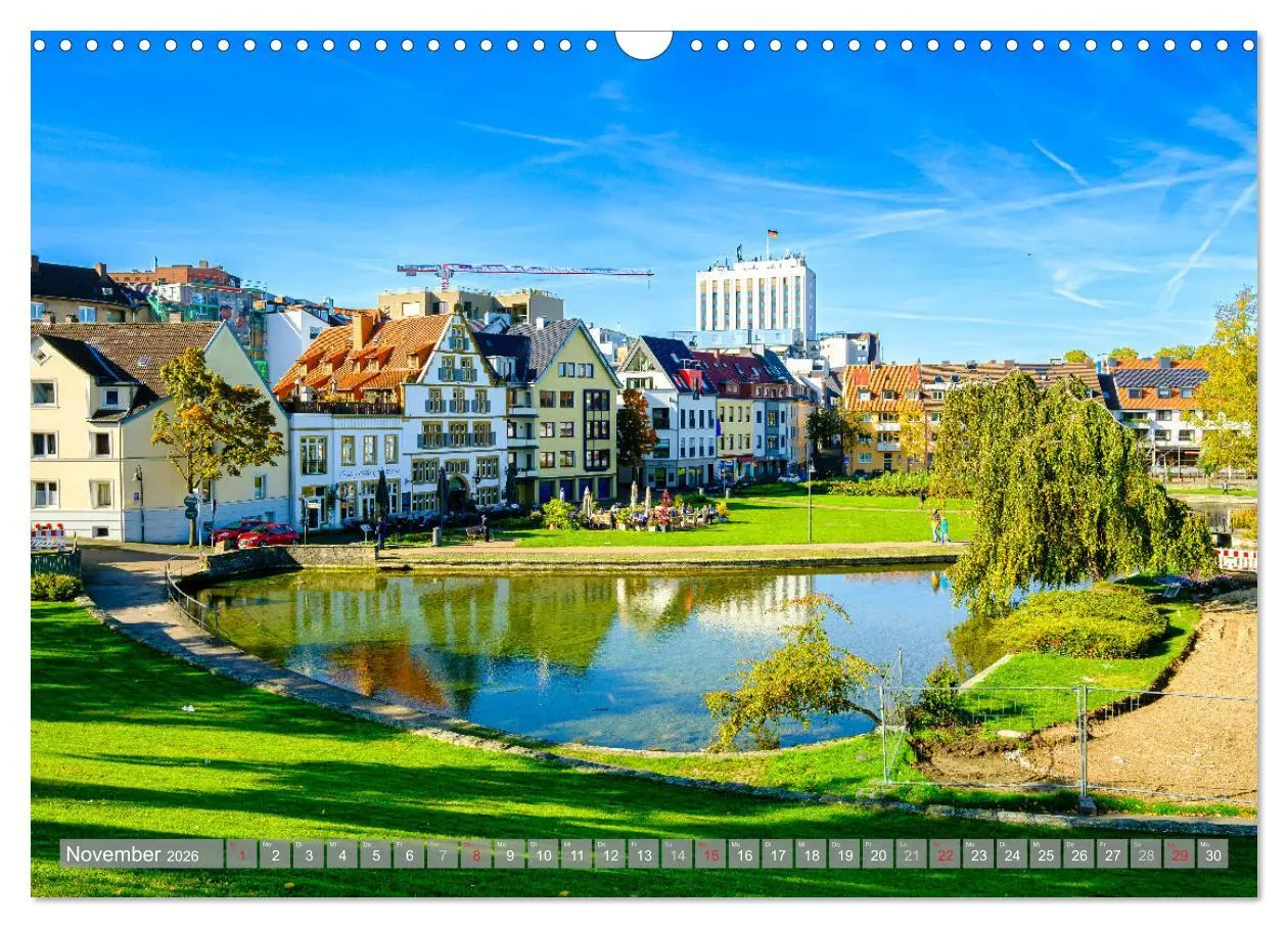 Bild: 9783457972083 | Ein Blick auf Paderborn (Wandkalender 2026 DIN A3 quer), CALVENDO...