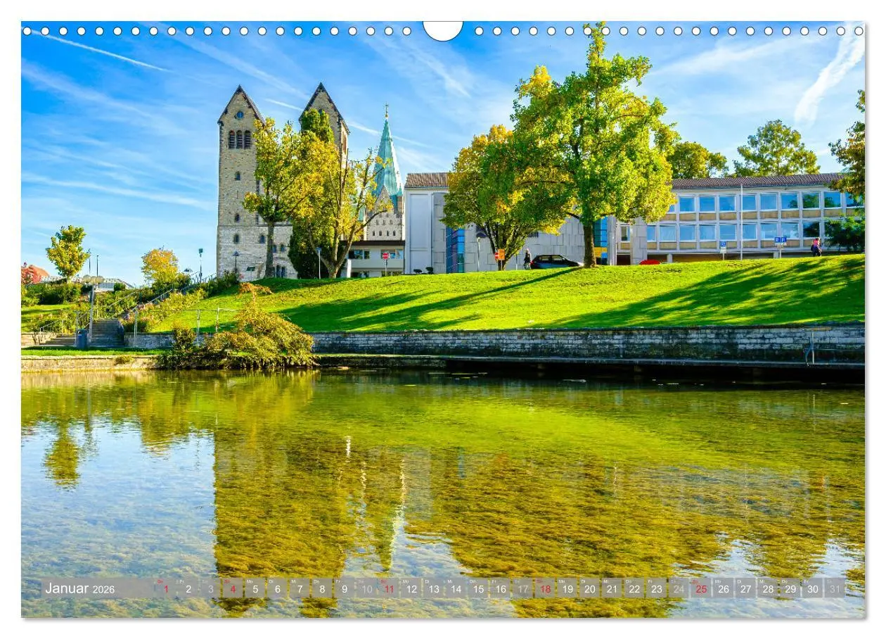 Bild: 9783457972083 | Ein Blick auf Paderborn (Wandkalender 2026 DIN A3 quer), CALVENDO...