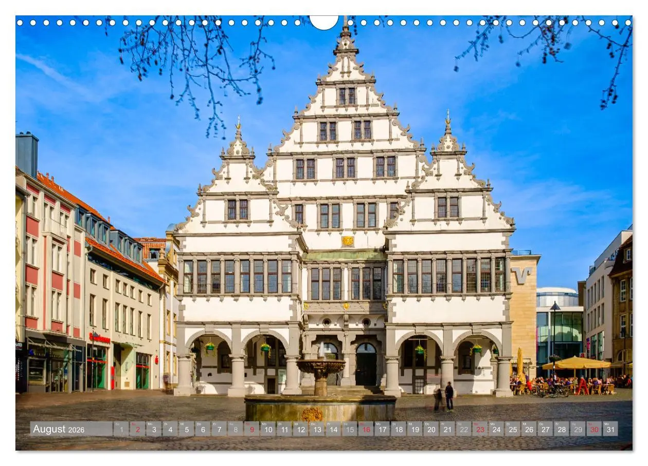 Bild: 9783457972083 | Ein Blick auf Paderborn (Wandkalender 2026 DIN A3 quer), CALVENDO...