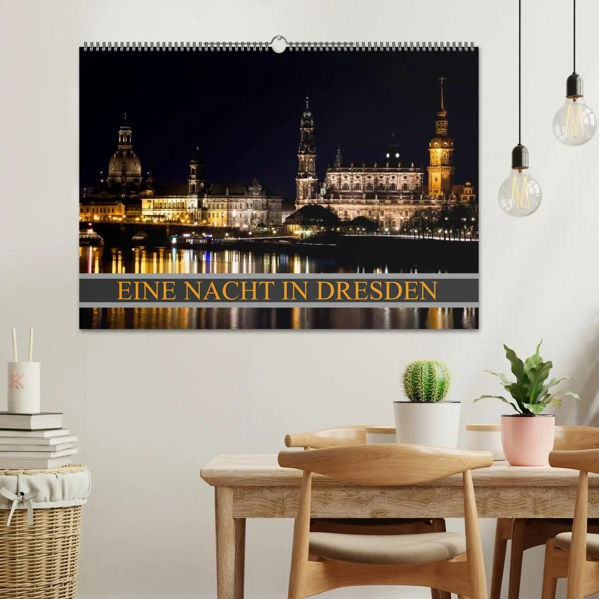 Bild: 9783516132083 | Eine Nacht in Dresden (Wandkalender 2026 DIN A2 quer), CALVENDO...