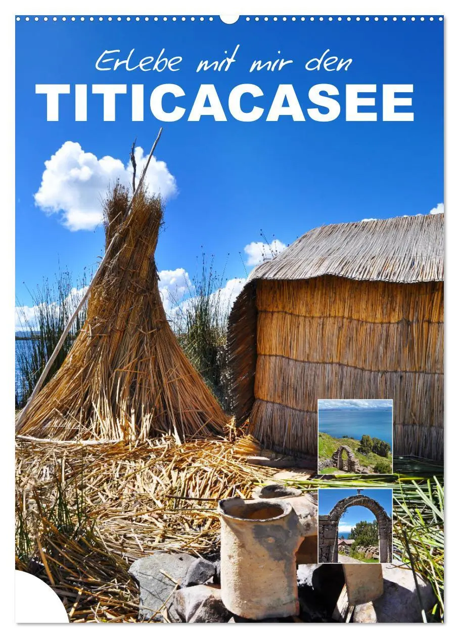 Cover: 9783516372083 | Erlebe mit mir den Titicacasee (Wandkalender 2026 DIN A2 hoch),...