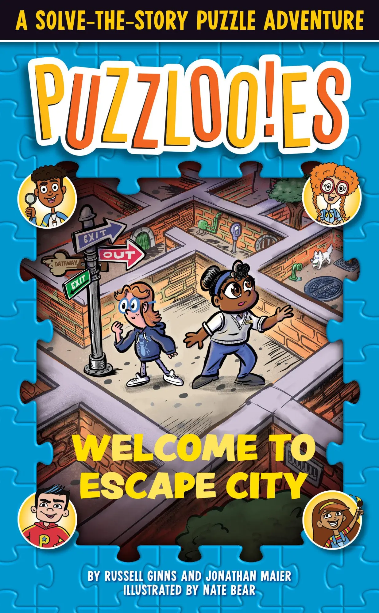 Cover: 9780525572183 | Puzzlooies! Welcome to Escape City | Russell Ginns (u. a.) | Buch