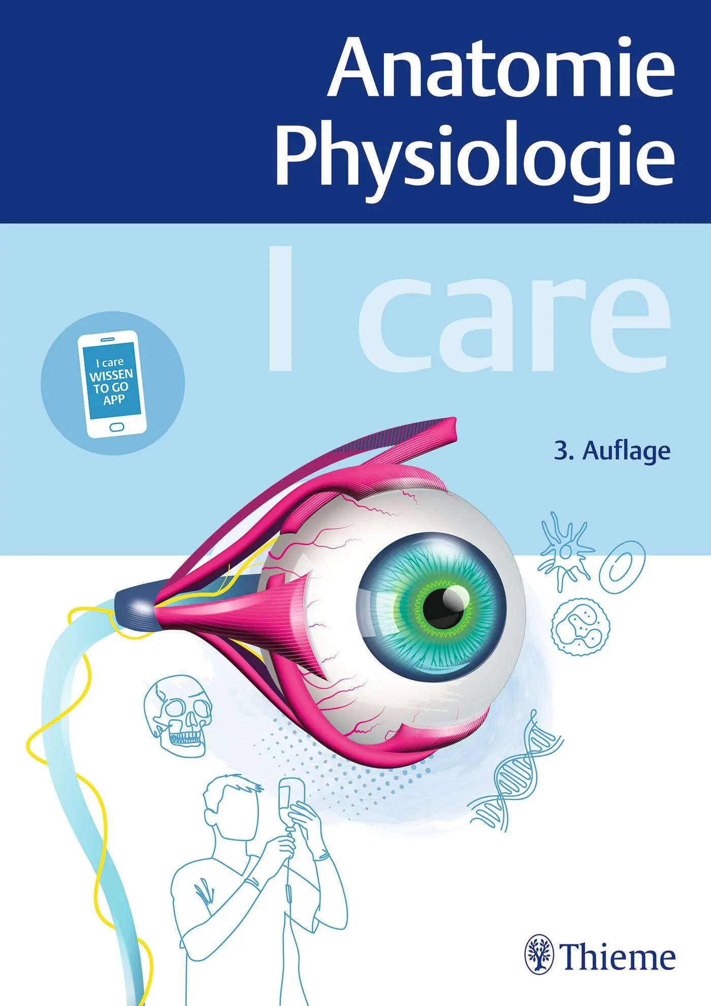 Cover: 9783132452183 | I care Anatomie Physiologie | Bundle | 1 Taschenbuch | Deutsch | 2025