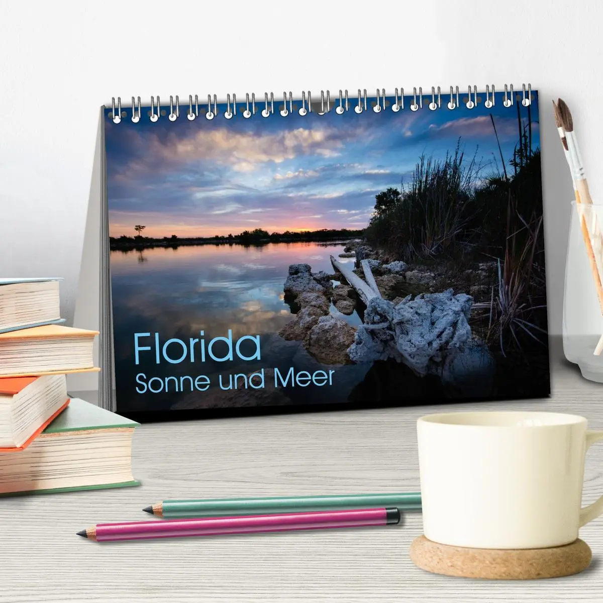Bild: 9783516052183 | Florida. Sonne und Meer (Tischkalender 2026 DIN A5 quer), CALVENDO...