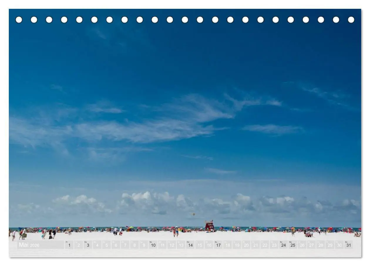 Bild: 9783516052183 | Florida. Sonne und Meer (Tischkalender 2026 DIN A5 quer), CALVENDO...