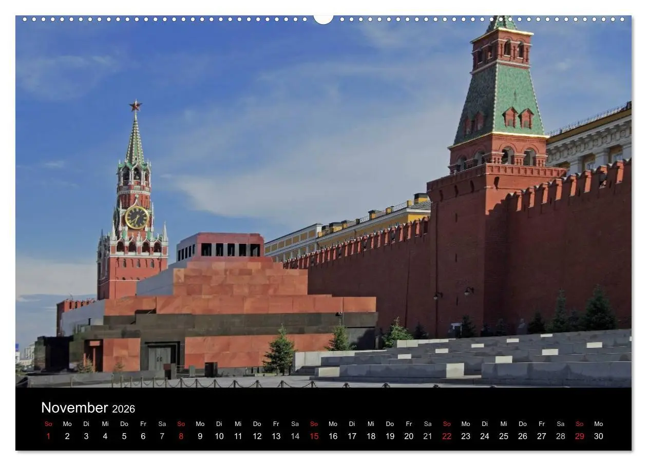 Bild: 9783516122183 | Moskau (hochwertiger Premium Wandkalender 2026 DIN A2 quer),...