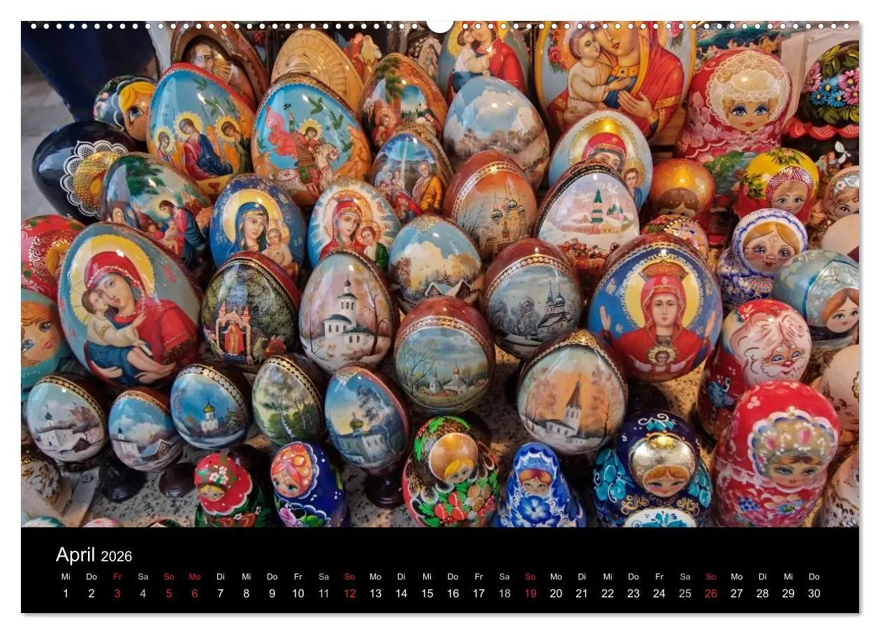 Bild: 9783516122183 | Moskau (hochwertiger Premium Wandkalender 2026 DIN A2 quer),...