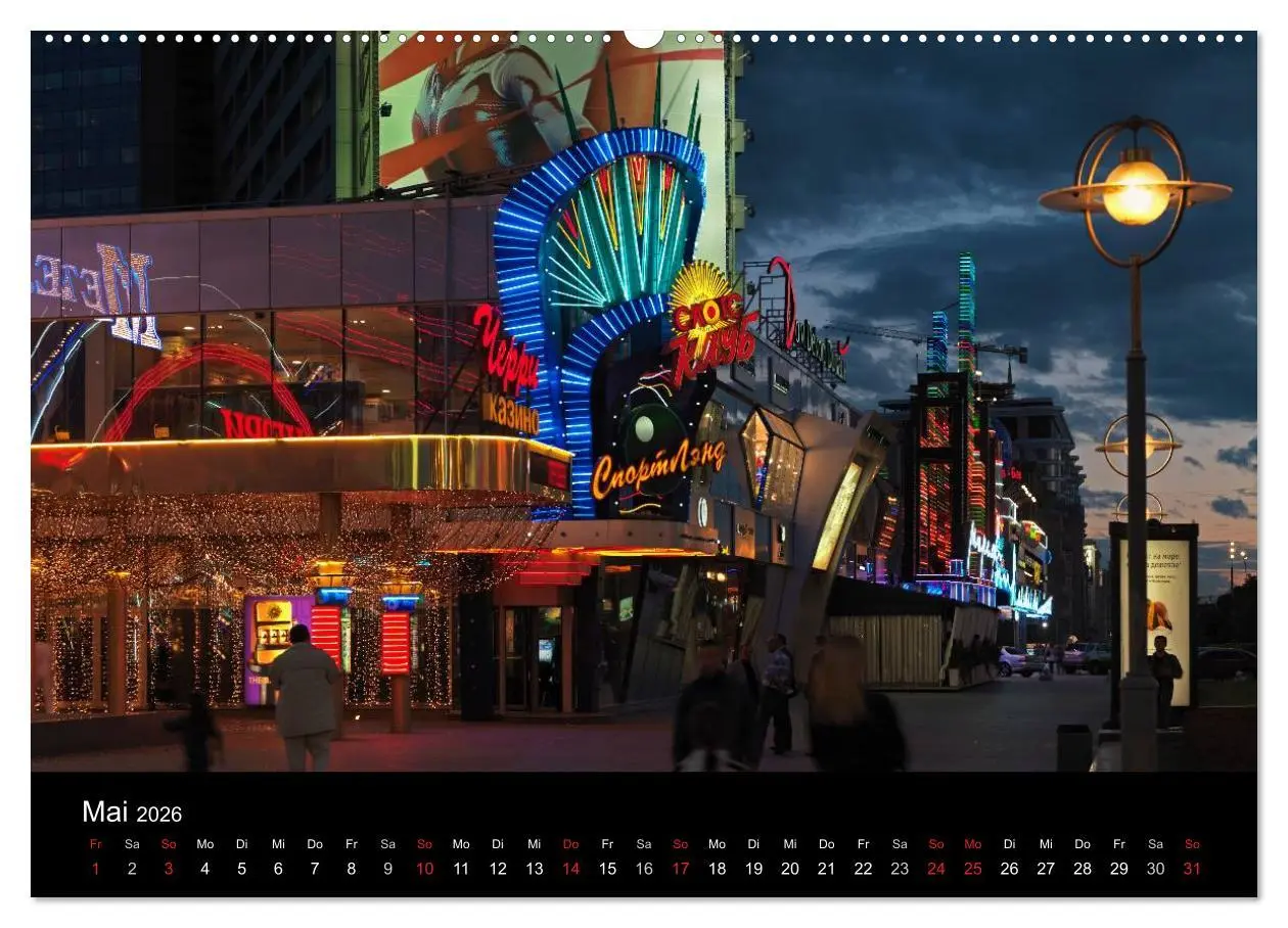 Bild: 9783516122183 | Moskau (hochwertiger Premium Wandkalender 2026 DIN A2 quer),...