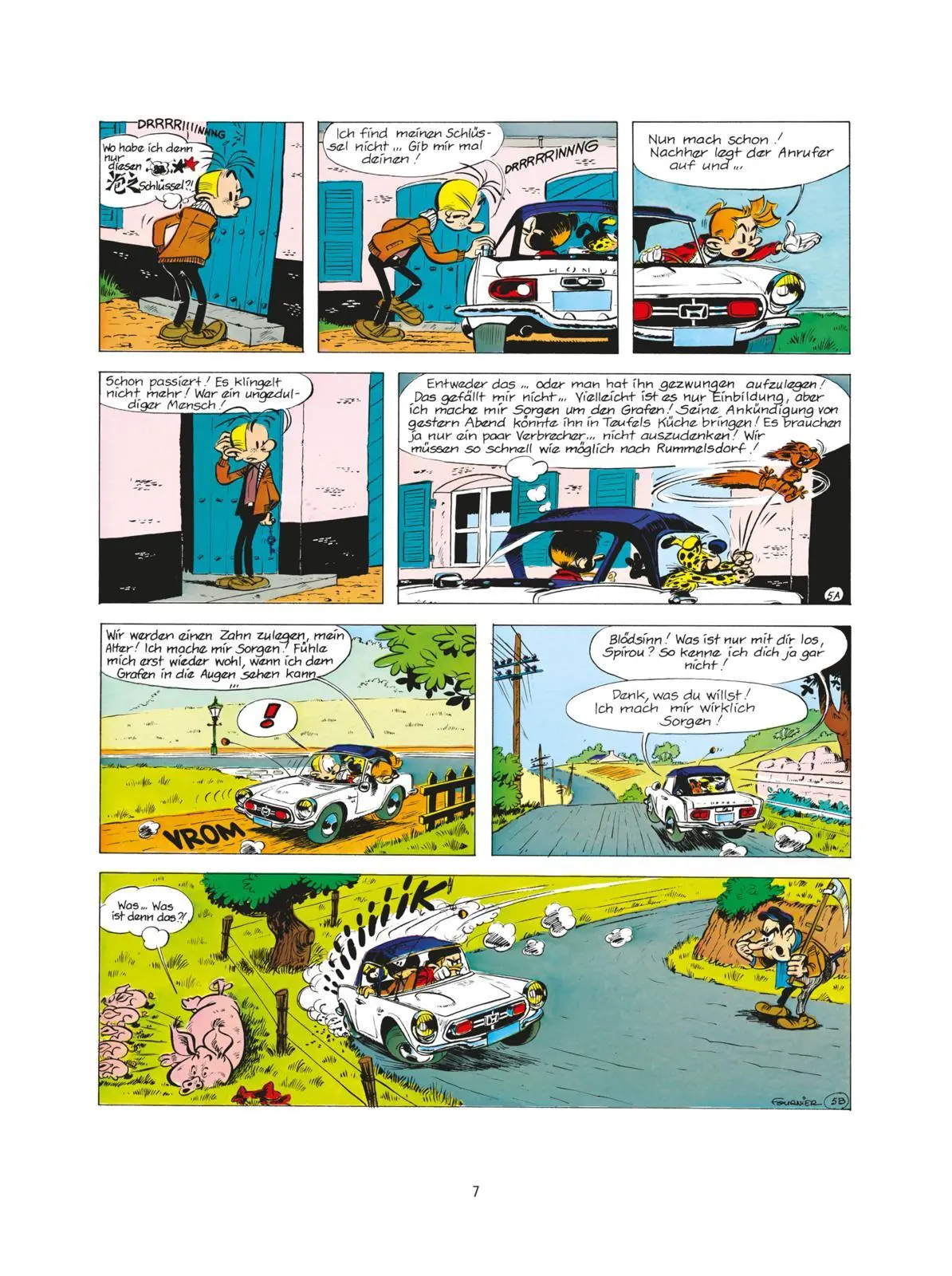 Bild: 9783551772183 | Spirou und Fantasio 18. Die Goldmacher | (Neuedition) | Fournier