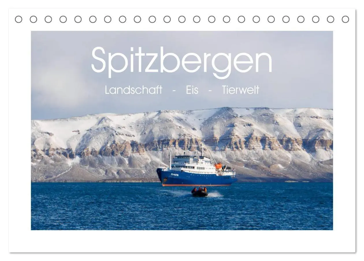 Cover: 9783569762183 | Spitzbergen - Landschaft - Eis - Tierwelt (Tischkalender 2027 DIN...