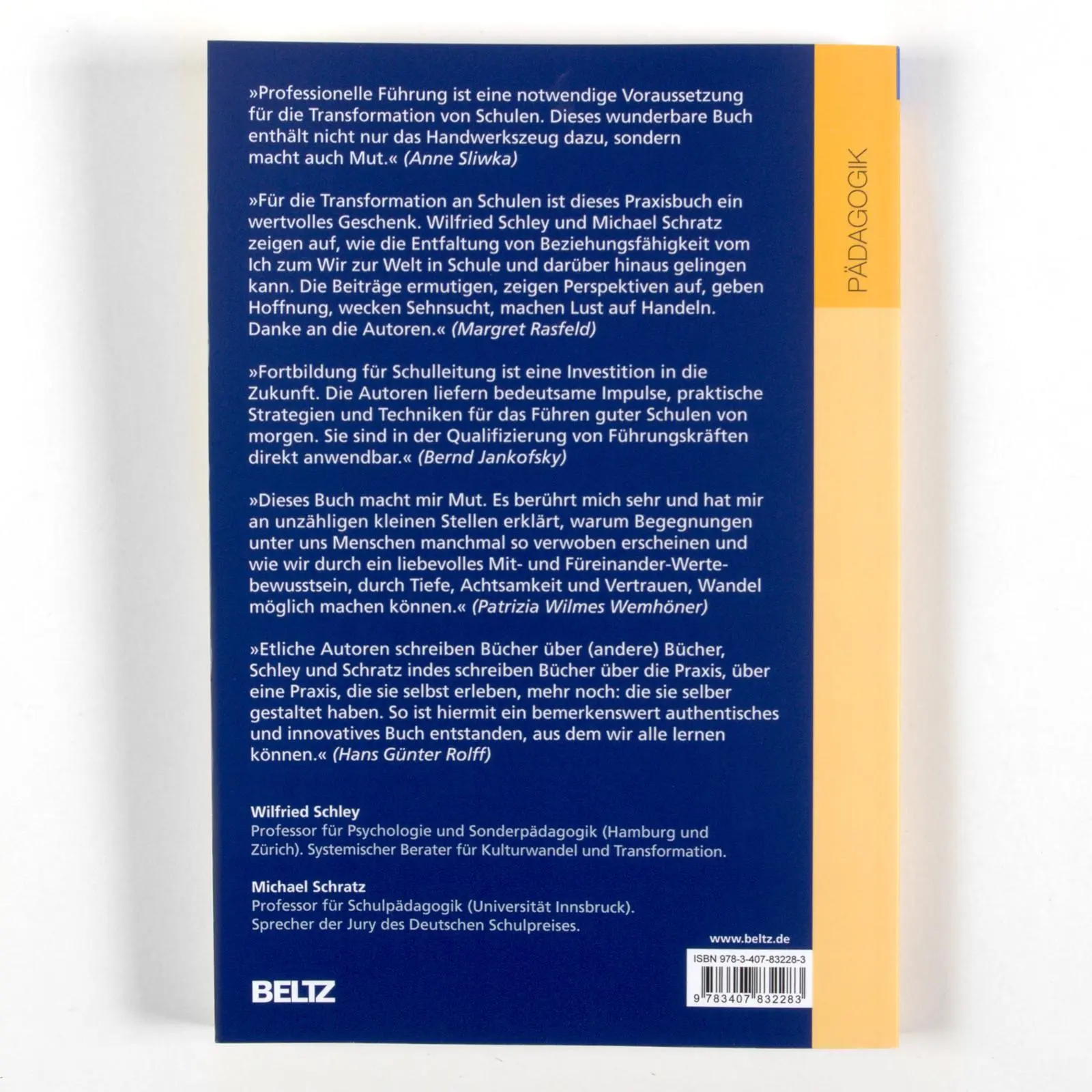 Rückseite: 9783407832283 | Führen mit Präsenz und Empathie | Wilfried Schley (u. a.) | Bundle Rückseite: 9783407832283 | Führen mit Präsenz und Empathie | Wilfried Schley (u. a.) | Bundle
