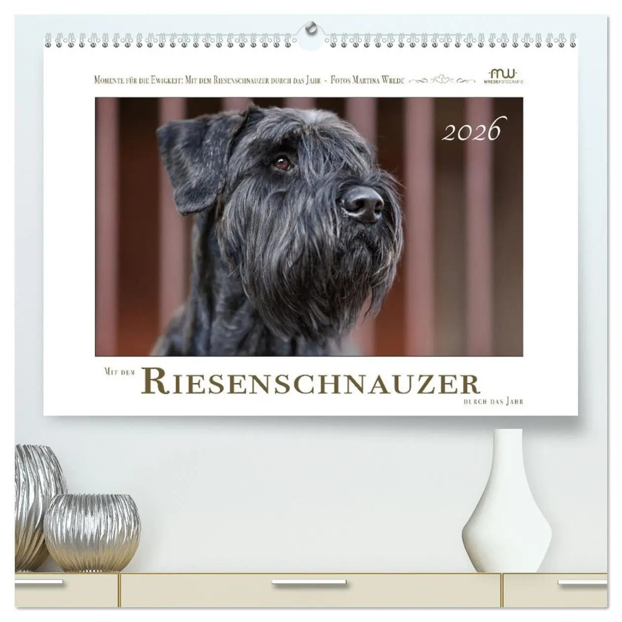 Cover: 9783457402283 | Mit dem Riesenschnauzer durch das Jahr (hochwertiger Premium...