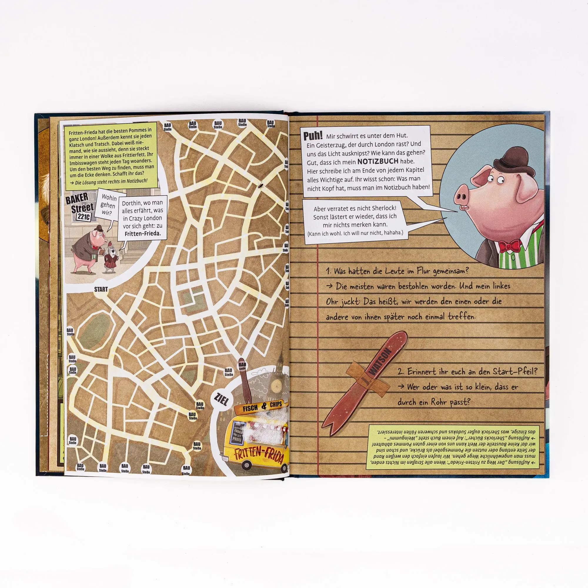 Bild: 9783505152283 | Sherlock Holmes &amp; Dr. Watson. Die Jagd nach dem Geisterzug (Band 1)