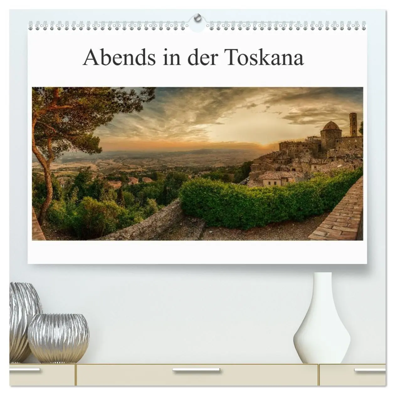 Cover: 9783516042283 | Abends in der Toskana (hochwertiger Premium Wandkalender 2026 DIN...