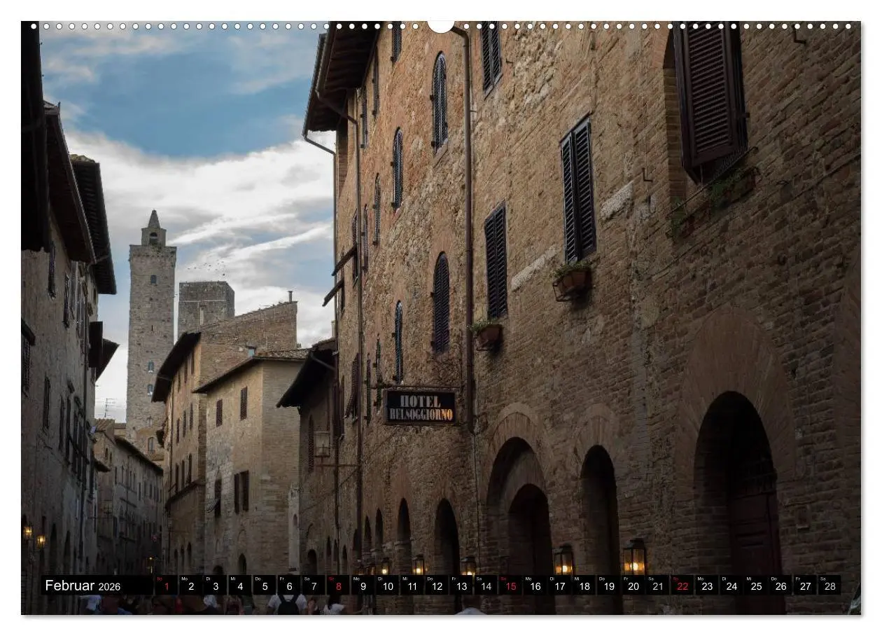 Bild: 9783516042283 | Abends in der Toskana (hochwertiger Premium Wandkalender 2026 DIN...