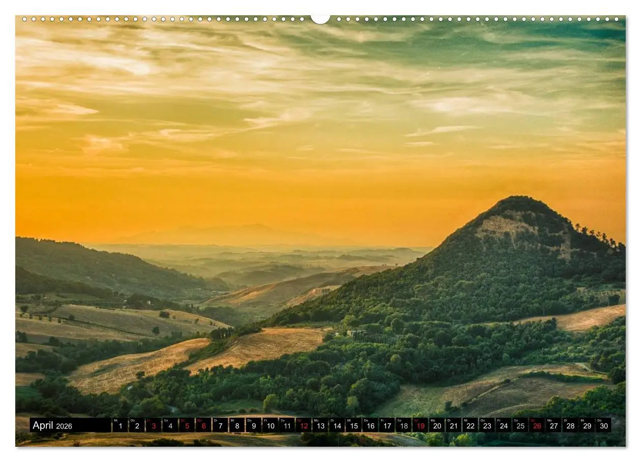 Bild: 9783516042283 | Abends in der Toskana (hochwertiger Premium Wandkalender 2026 DIN...