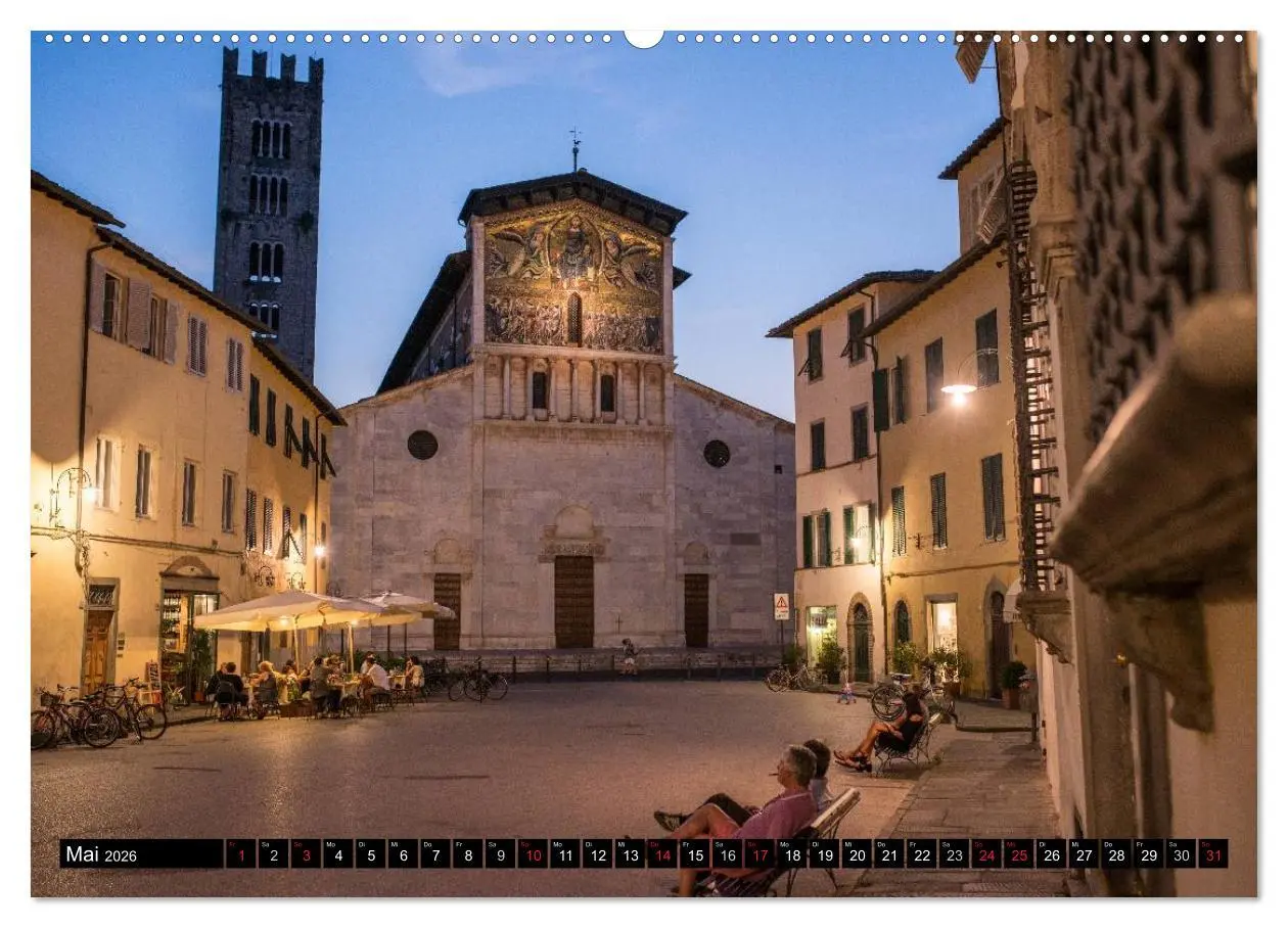 Bild: 9783516042283 | Abends in der Toskana (hochwertiger Premium Wandkalender 2026 DIN...