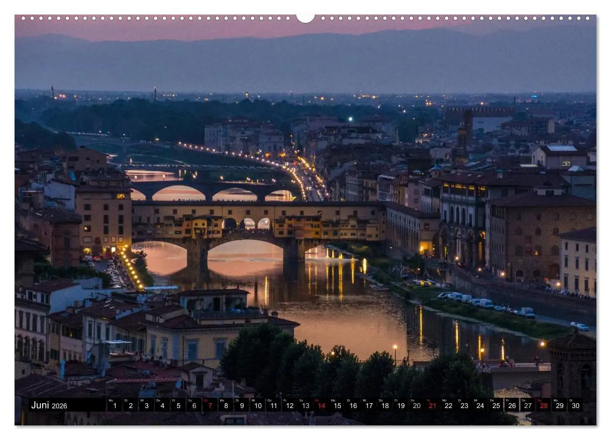 Bild: 9783516042283 | Abends in der Toskana (hochwertiger Premium Wandkalender 2026 DIN...