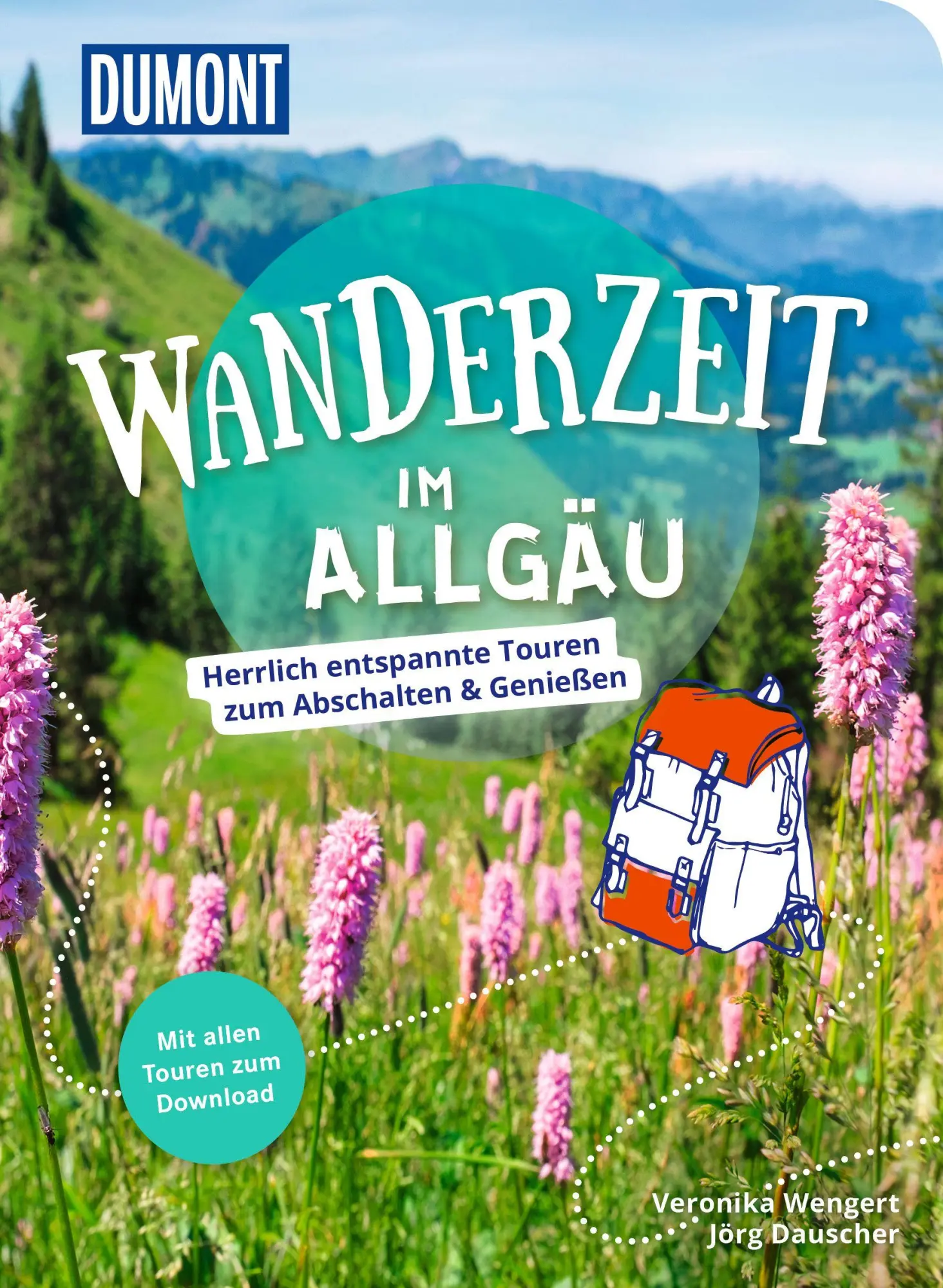 Cover: 9783616032283 | DUMONT Wanderzeit im Allgäu | Veronika Wengert (u. a.) | Taschenbuch