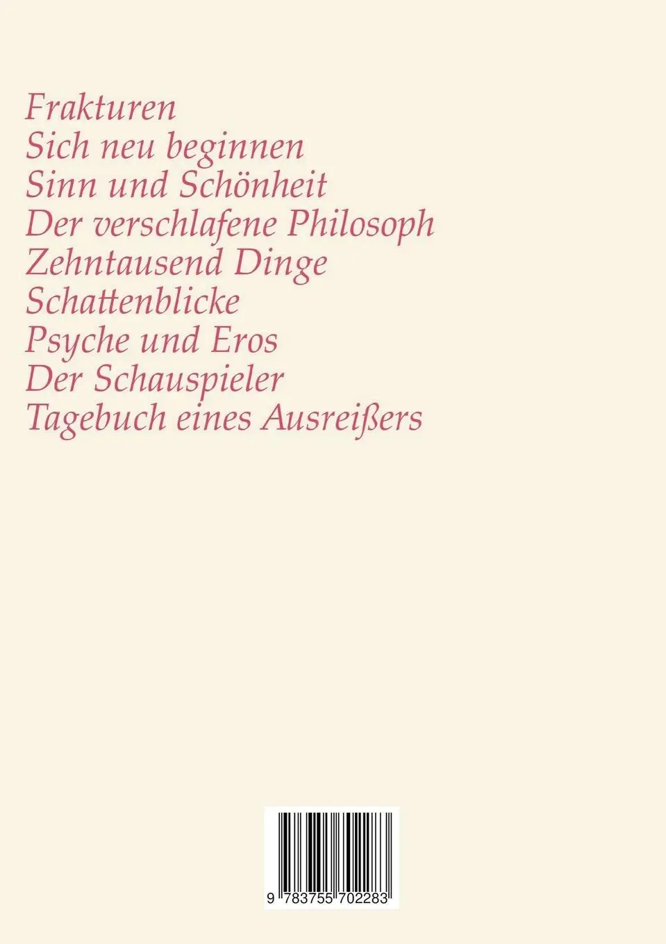 Rückseite: 9783755702283 | Tagebuch eines Ausreißers | 2007 - 2023 | Mads Telli (u. a.) | Buch