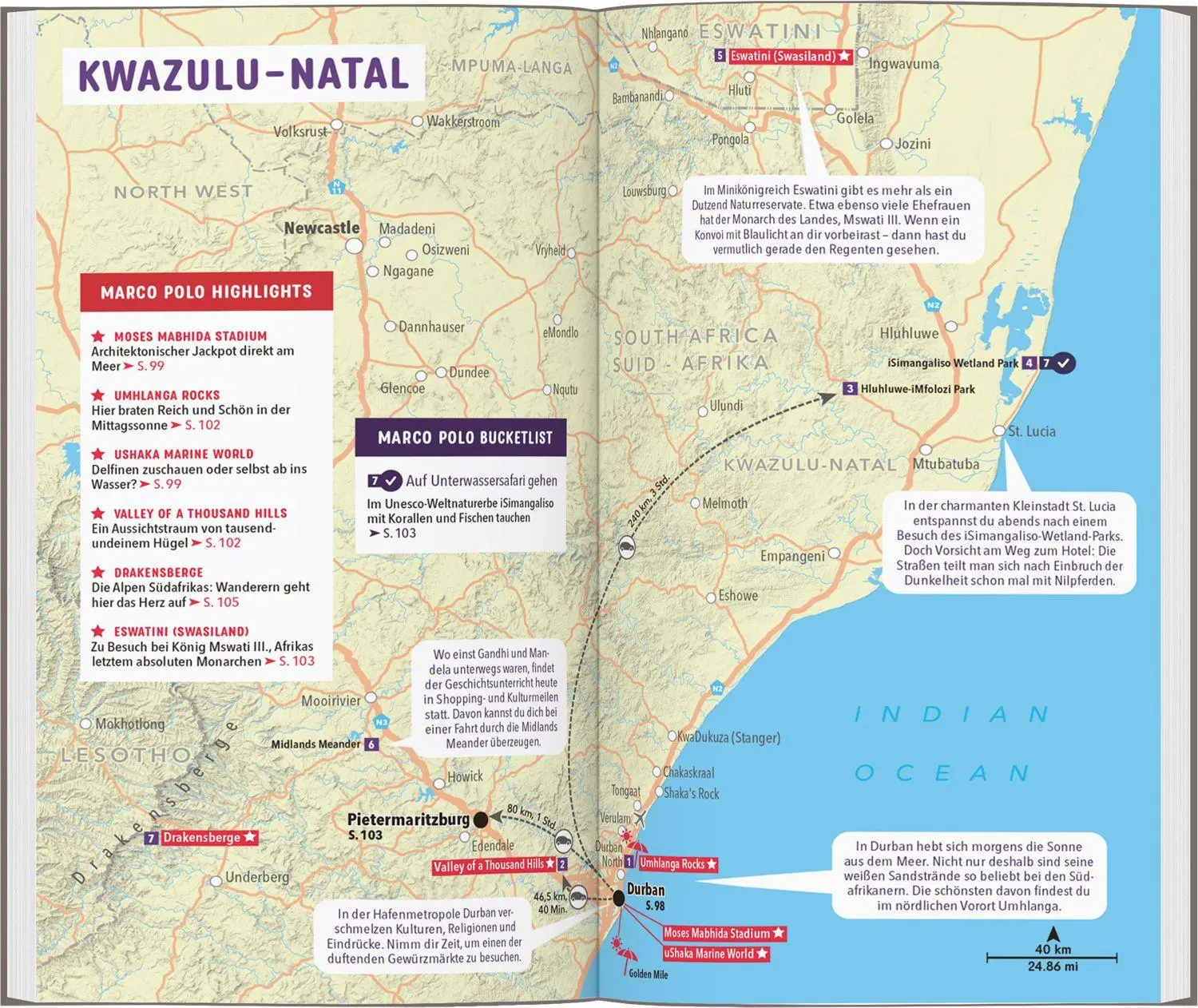 Bild: 9783829742283 | MARCO POLO Reiseführer Südafrika | Dagmar Schumacher (u. a.) | Buch