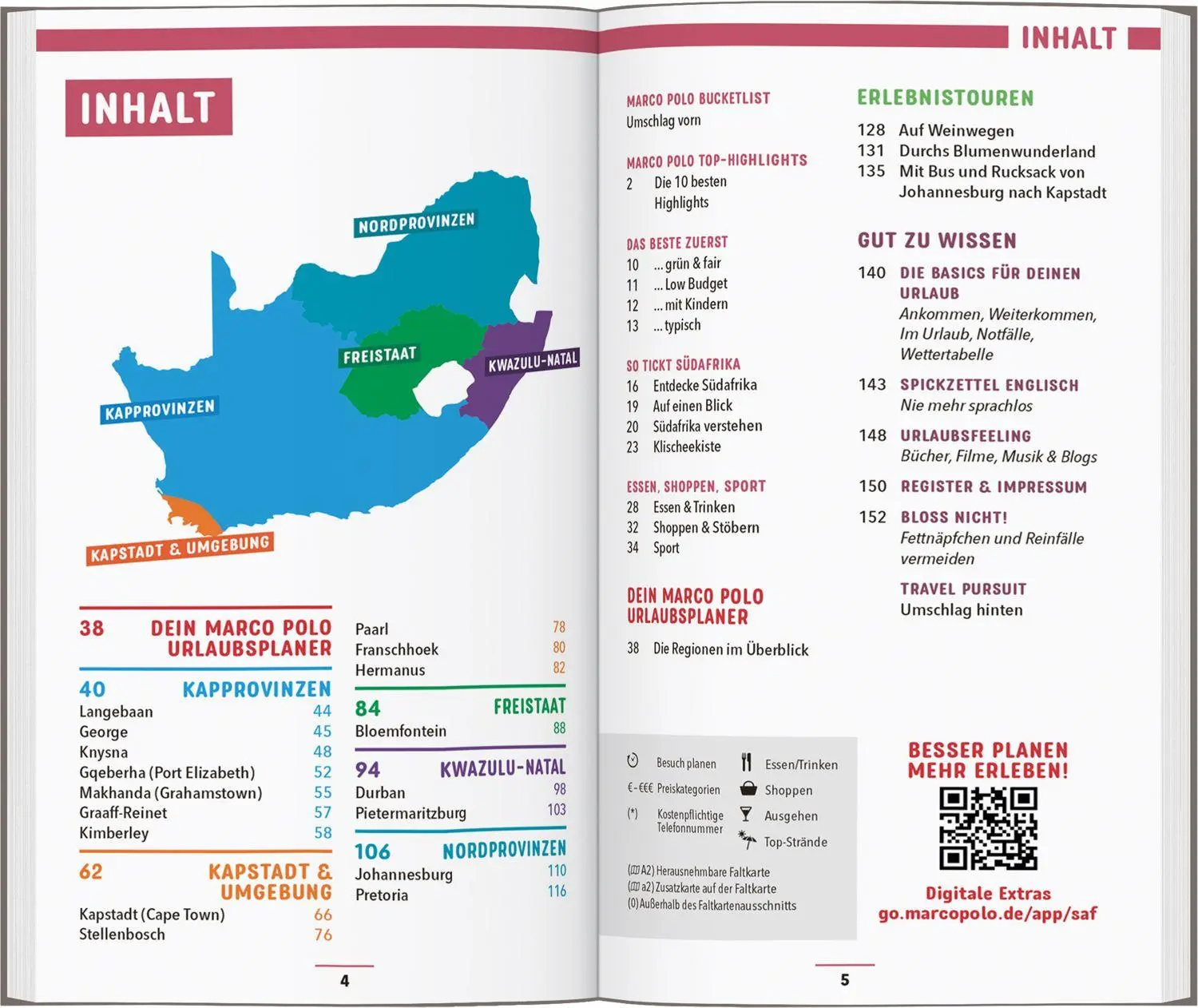 Bild: 9783829742283 | MARCO POLO Reiseführer Südafrika | Dagmar Schumacher (u. a.) | Buch