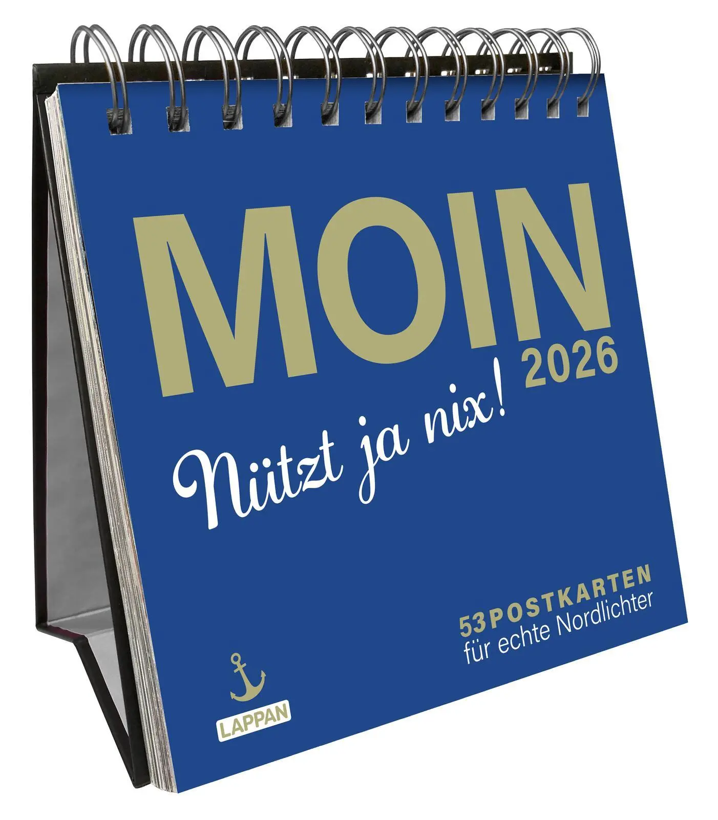 Cover: 9783830322283 | MOIN Postkartenkalender 2026 | Nützt ja nix! | Kalender | 108 S.