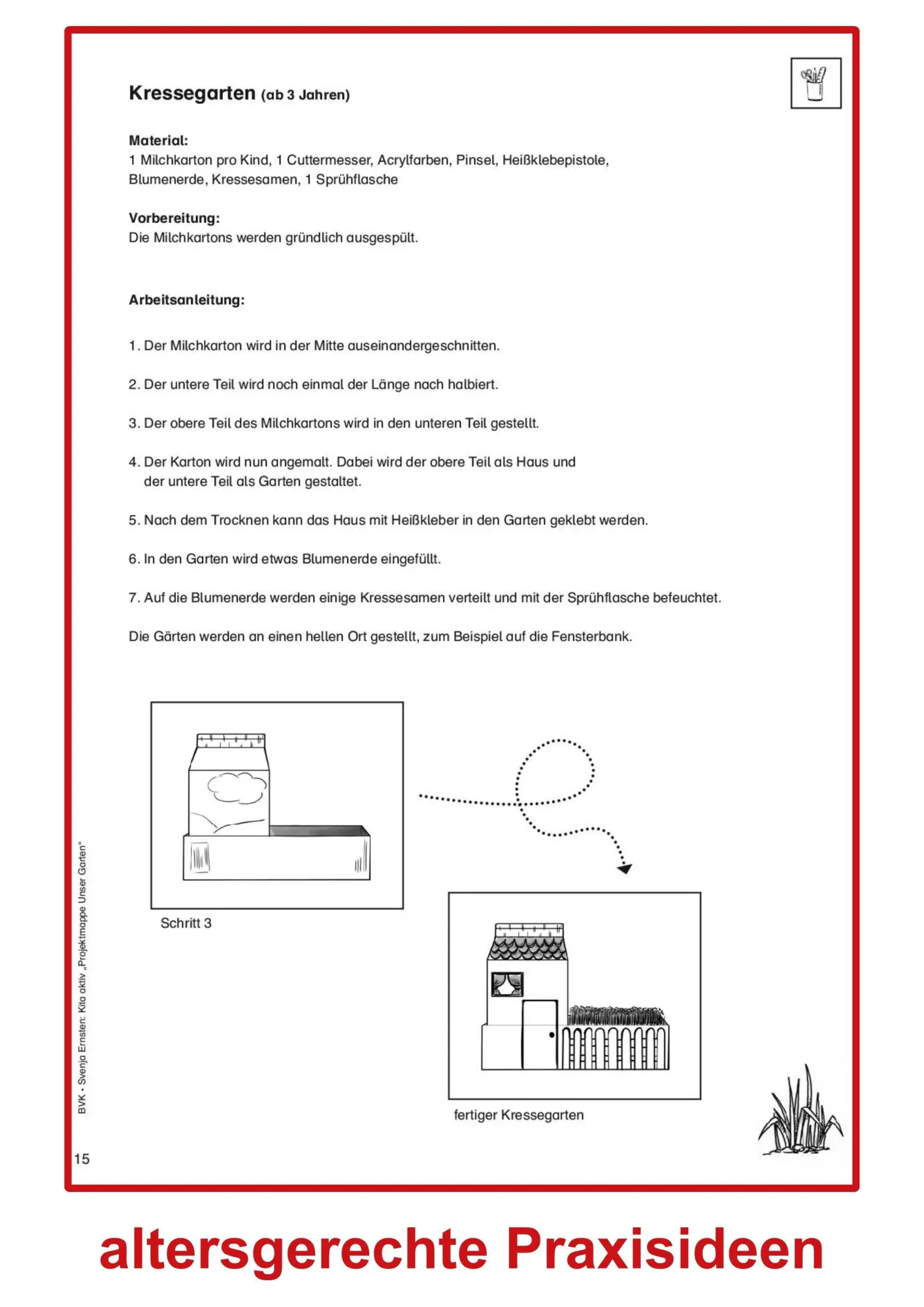 Bild: 9783965202283 | Kita aktiv Projektmappe Unser Garten | Svenja Ernsten | Broschüre