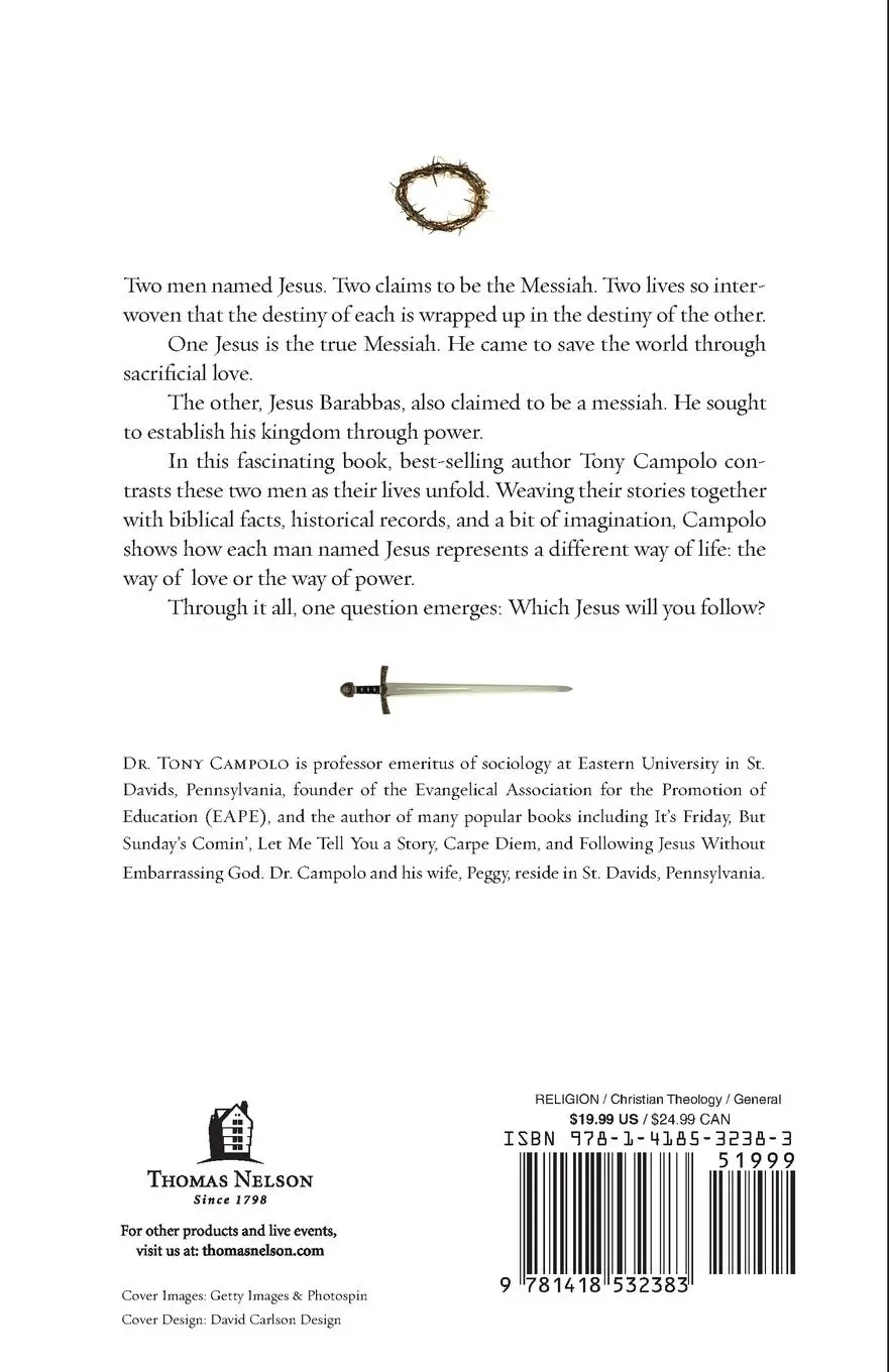 Rückseite: 9781418532383 | The Which Jesus? | Tony Campolo | Taschenbuch | Englisch | 2012