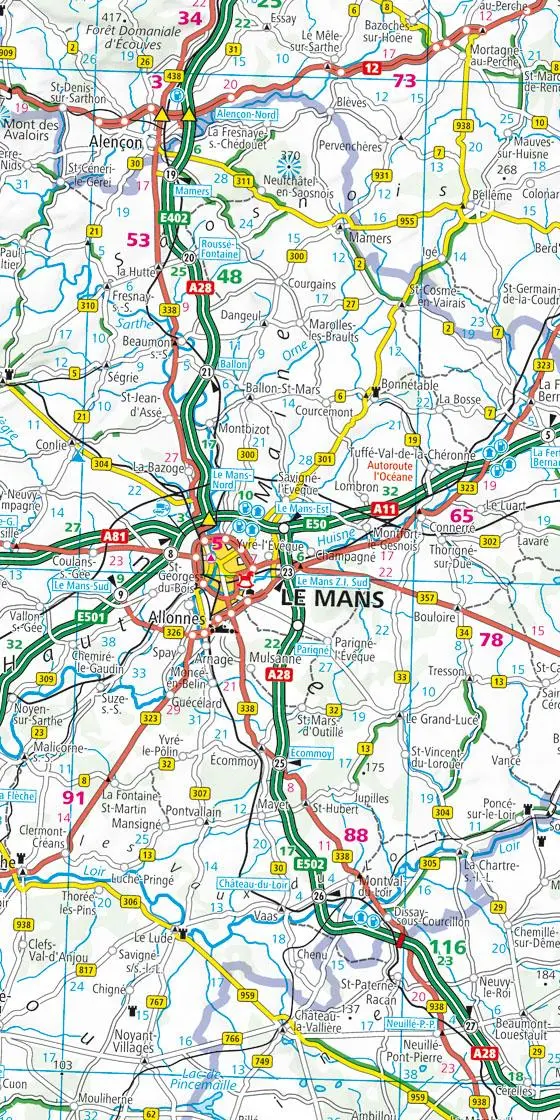 Bild: 9783259012383 | Kümmerly+Frey Strassenkarte Frankreich Nord+Süd 1:600.000 | AG | 2024