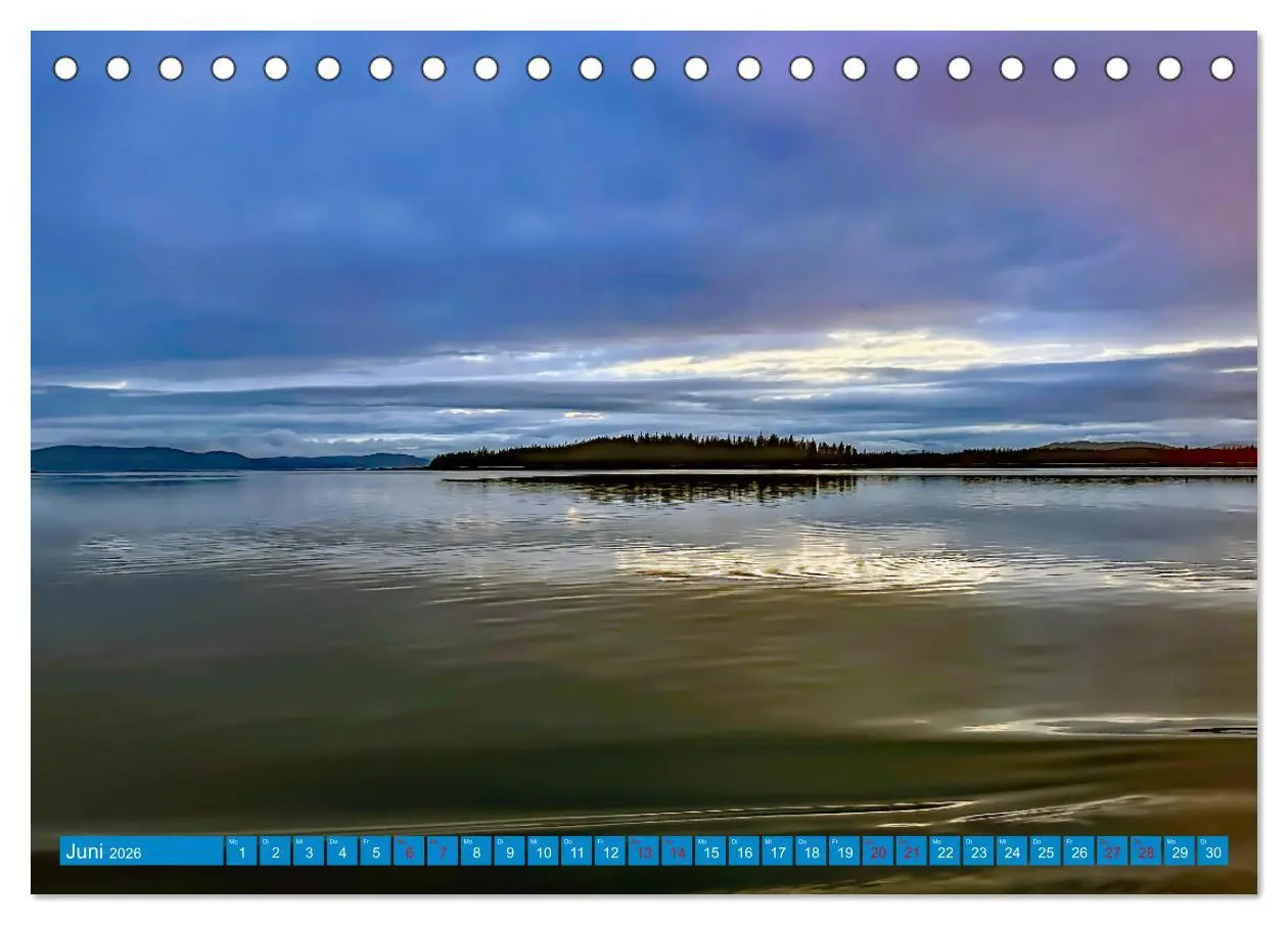 Bild: 9783457322383 | Von Vancouver nach Alaska (Tischkalender 2026 DIN A5 quer),...