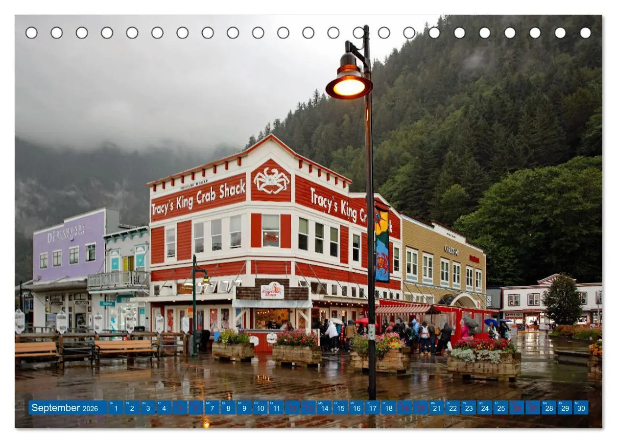 Bild: 9783457322383 | Von Vancouver nach Alaska (Tischkalender 2026 DIN A5 quer),...