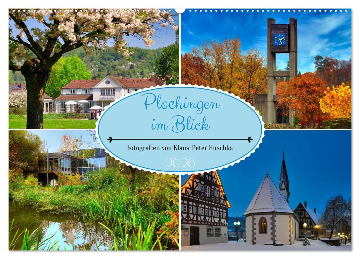 Cover: 9783457562383 | Plochingen im Blick (Wandkalender 2026 DIN A2 quer), CALVENDO...