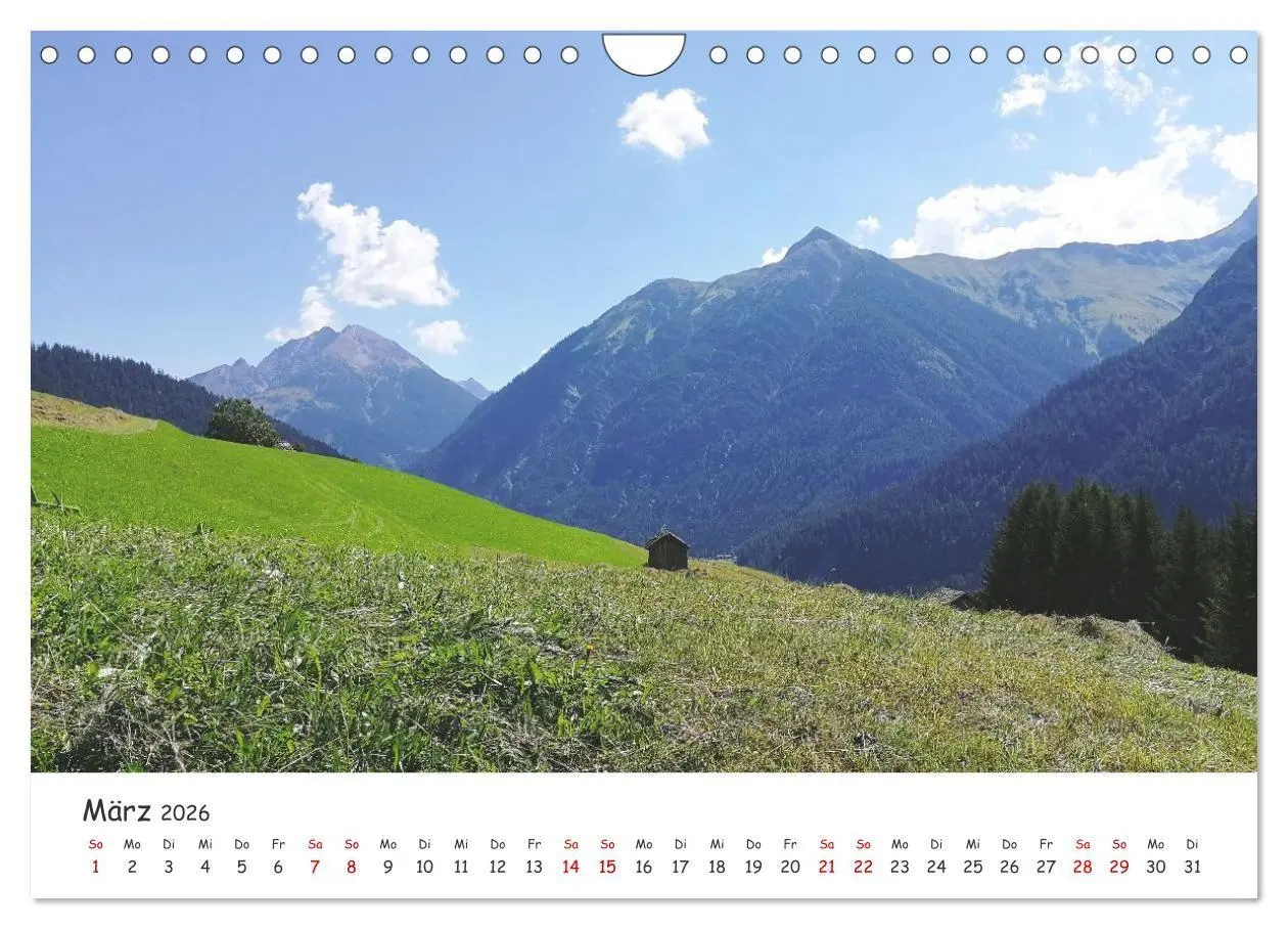 Bild: 9783516722383 | Über die Alpen - Auf dem E5 von Oberstdorf nach Meran (Wandkalender...